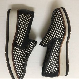 ELLEN DEGENERES Osbourn Perforated Leather Slip-On